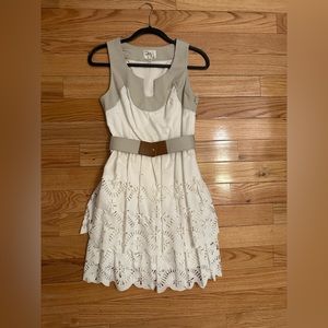 Never worn white Milly dress perfect for bridal showers or Easter Sunday